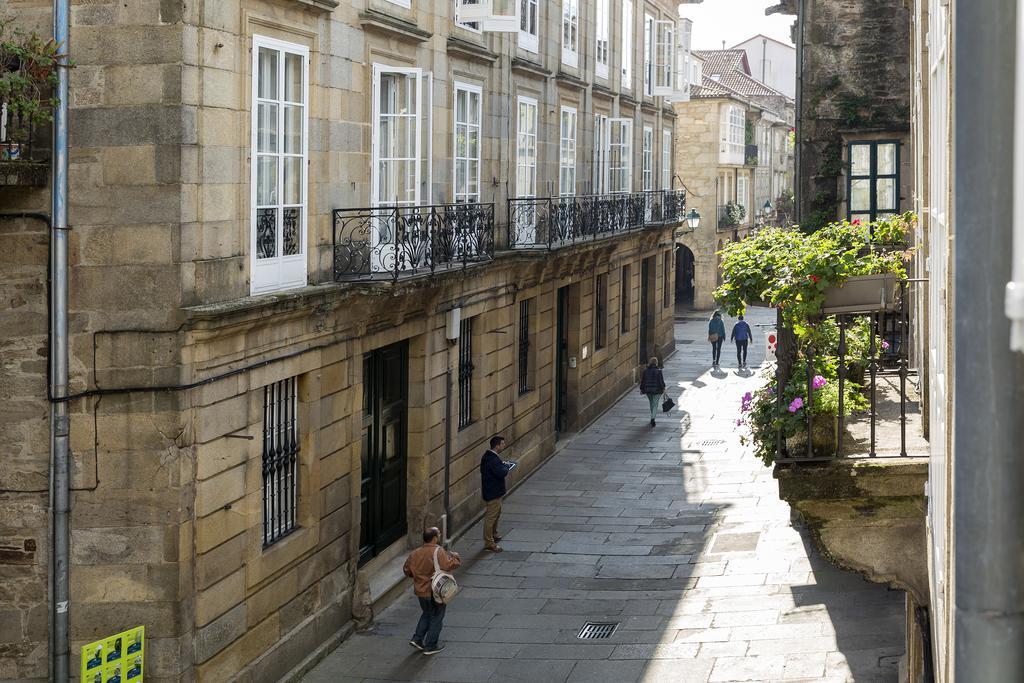Pension Rua Nova ซานติอาโก เด กอมโปสเตลา ภายนอก รูปภาพ