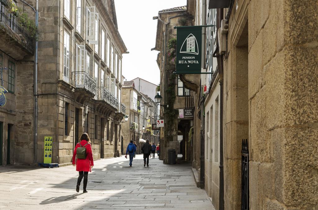 Pension Rua Nova ซานติอาโก เด กอมโปสเตลา ภายนอก รูปภาพ
