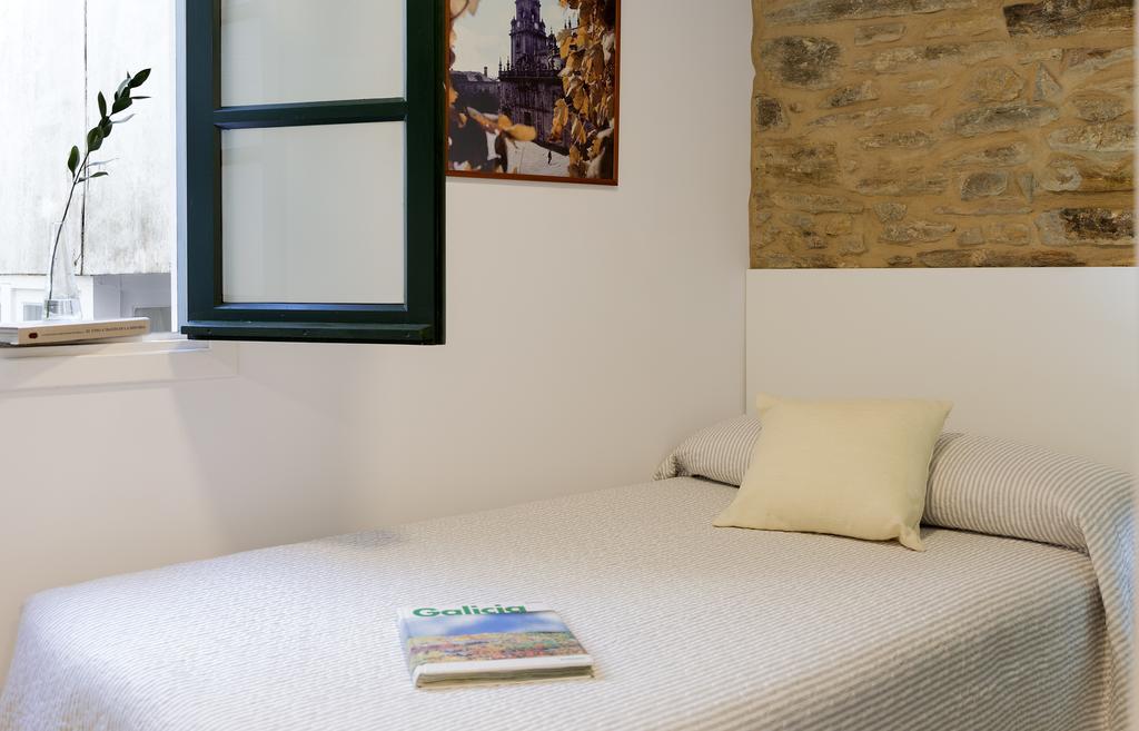 Pension Rua Nova ซานติอาโก เด กอมโปสเตลา ภายนอก รูปภาพ